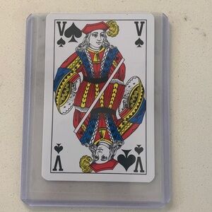 Louis Vuitton obsidion Playing Card with Protective Case